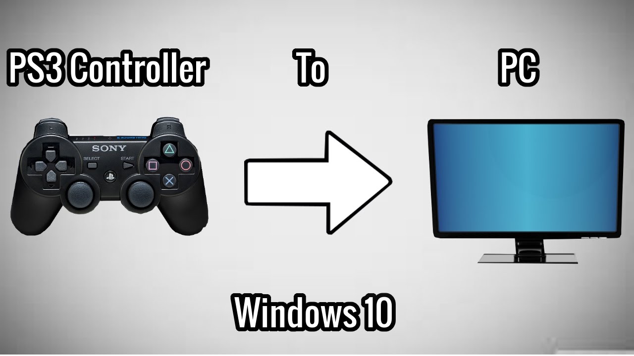 how to use ps3 controller on windows 10 laptop